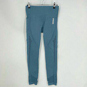 Gymshark‎ Energy Seamless Leggings blue Sz S